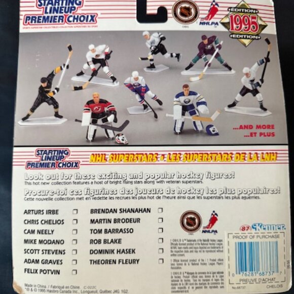 Chris Chelios CHICAGO BLACKHAWKS Starting Lineup - Picture 2 of 2